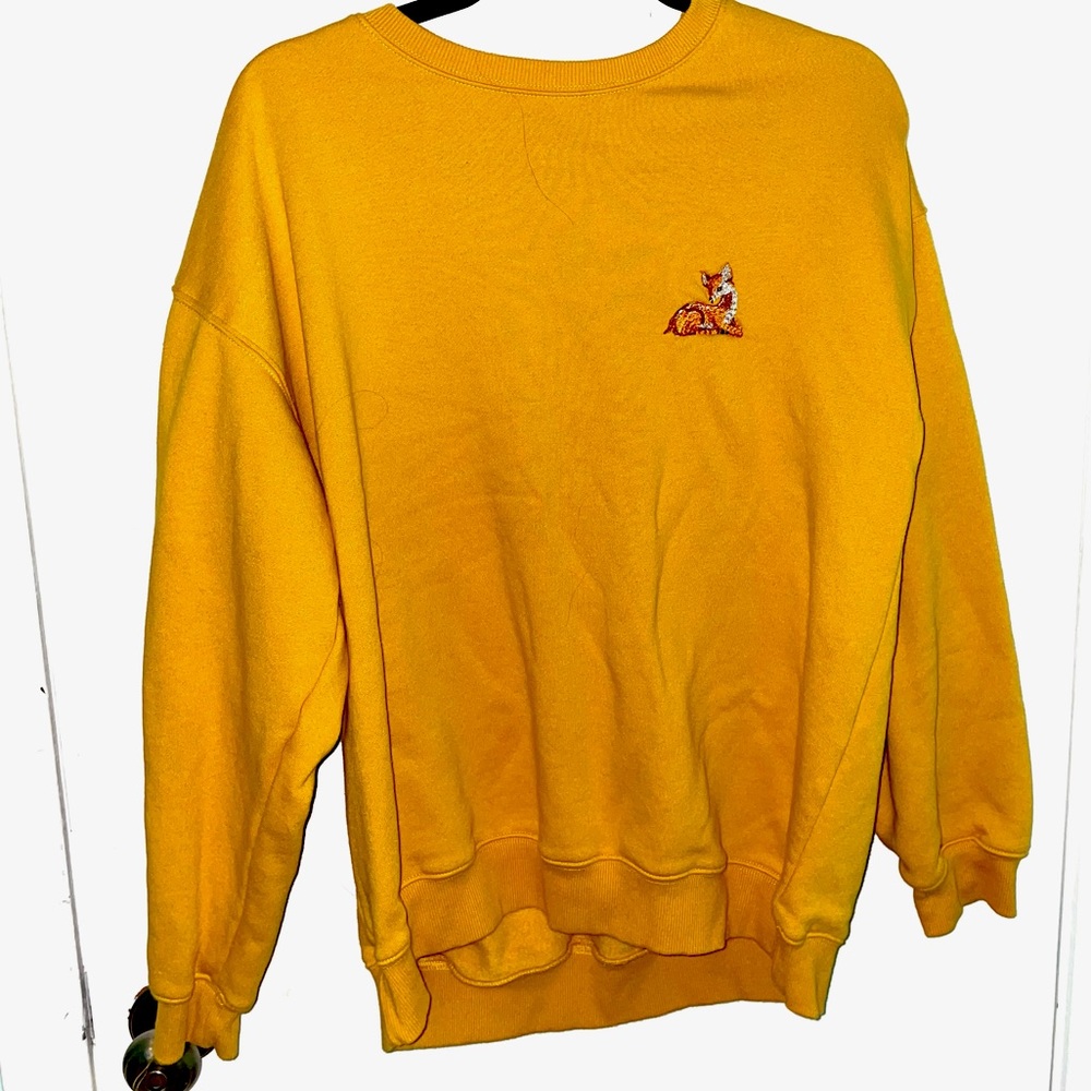 Forever 21 Women’s Large Embroidered Sweatshirt